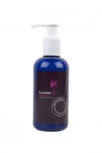 Lavender Shower Gel plastic bottle