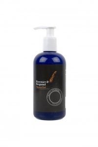 Rosemary & Bergamot Shower Gel plastic bottle